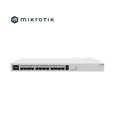 CLOUD ROUTER MIKROTIK CCR2116-12G-4S+ 12 PUERTOS GIGABIT 10/100/1000 + 4 SFP 10GB RACKEABLE