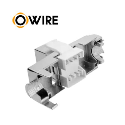 CONECTOR OWIRE JACK RJ45 CAT6A BLINDADO 180°