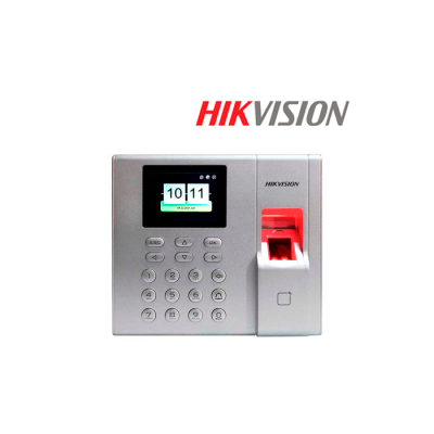 CONTROL DE ACCESO DE HUELLAS HIKVISION DS-K1T8003EF DACTILARES, ROSTRO, CONTRASEÑA PANTALLA TACTIL IP + USB2.0