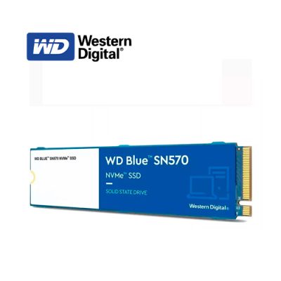 DISCO DURO SOLIDO SSD M.2 2280 WESTERN D. WDS500G3BOC SN570 DE 500GB NVMe BLUE