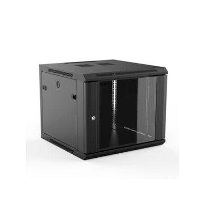 GABINETE RACK ML6409S STORM COMPACTO DE PARED 9UR PUERTA VIDRIO, BANDEJA 20cm (45x53x40cm)