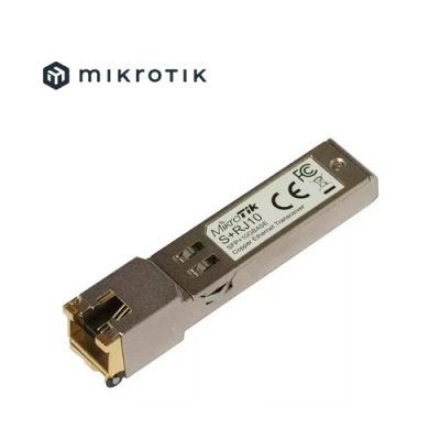 MODULO DE FIBRA SFP+ SFP-10G-T 10 GIGABIT CONECTOR RJ45 PARA MIKROTIK