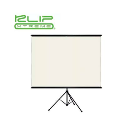 PANTALLA DE PROYECCIÓN KLIP XTREME KPS-103B CON TRIPODE MANUAL PLEGABLE 200 x 150cm (100 PULGADAS)E KPS-103B CON TRIPODE MANUAL PLEGABLE 200 x 150cm (100 PULGADAS)