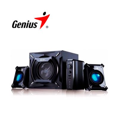 PARLANTES GENIUS SW-G2.1-2000 II DE 45W LED GAMER PARA PC/TV