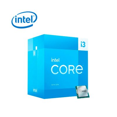 PROCESADOR INTEL CORE I3-13100 RAPTOR LAKE 3.40GHZ HASTA 4.50GHZ CACHE 12MB SOCKET LGA1700