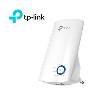 REPETIDOR WIRELESS N TP-LINK TL-WA850RE DOS ANTENAS INT. 300MBPS PLUG PARED