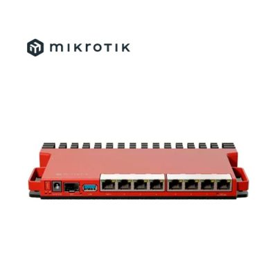 ROUTER MIKROTIK L009UIGS-RM DE 8 PUERTOS GIGABIT + 1 SFP 2.5G PoE IN/OUT USB3.0 OS L7 RACKEABLE