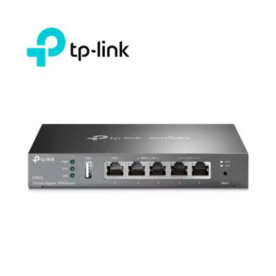 ROUTER VPN TP-LINK OMADA TL-ER605 BALANCEADOR DE CARGA BANDA ANCHA 1XWAN + 2XLAN + 2XWAN/LAN + USB