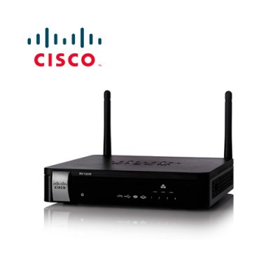 ROUTER WIRELESS N CISCO SMB RV130W-A-K9-NA VPN FIREWALL GIGABIT DOS ANTENAS 300Mbps USB 3G/4G