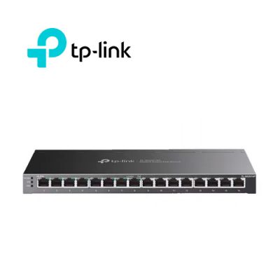 SWITCH TP-LINK TL-SG2016P ADMINISTRABLE L2 DE 16 PUERTOS 10/100/1000 PoE+ + 8 SFP GIGABIT RACKEABLE