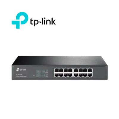 SWITCH TP-LINK TL-SG2218 ADMINISTRABLE L2 DE 16 PUERTOS GIGABIT 10/100/1000 + 2 PUERTOS SFP RACKEABLE