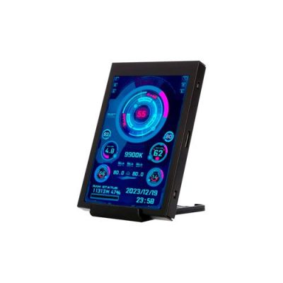 MONITOR SECUNDARIO USB-C DE 3.5″ PARA METRICAS CPU GPU RAM HDD