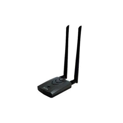 ADAPTADOR USB WIRELESS AC1200 ALFA AWUS036ACH DUAL BAND DOS ANTENAS 5dBi ALTA POTENCIA