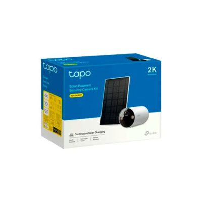 CAMARA DE VIGILANCIA WIFI SOLAR TP-LINK TAPO C410 KIT QHD 2K, MICRO-SD, IP65, AUDIO, DIA Y NOCHE, AI