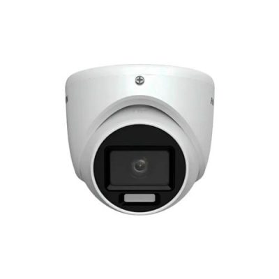 CAMARA DE VIGILANCIA TURBO HD DOMO HIKVISION DS-2CE76K0T-EXLMF 5MP 3K 2.8mm IP67 DIA Y NOCHE (plástico)