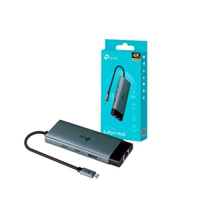 HUB TP-LINK UH6120C 6 EN 1 USB-C A 2xUSB3.0 + LAN + HDMI + 1xUSB-C
