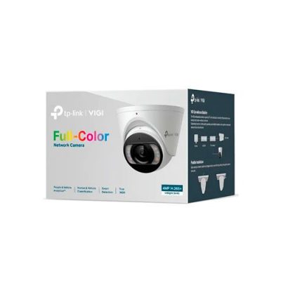 CAMARA IP DE VIGILANCIA DOMO TP-LINK VIGI S445 4MP H.265+, MICRO-SD, IP67 EXTERIOR, AUDIO, FULL COLOR DIA Y NOCHE, PoE/12VDC