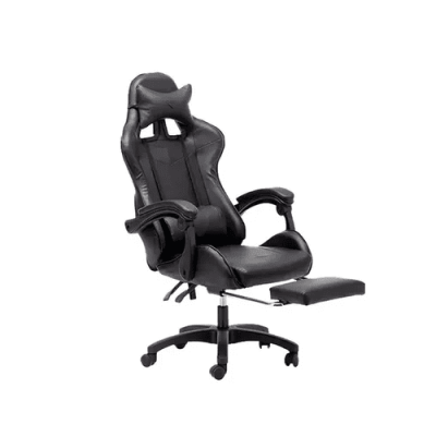 SILLA ERGONOMICA APEX GAMMER REGULABLE NEGRO