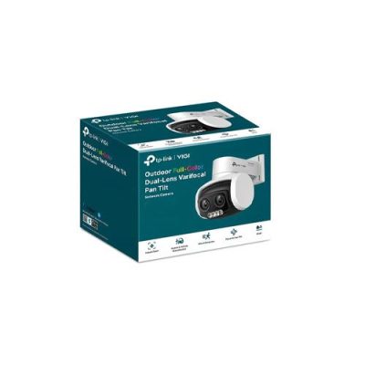 CAMARA DE VIGILANCIA TP-LINK VIGI C540V 4MP, DOBLE LENTE, MICRO-SD, AUDIO, EXTERIOR, DIA Y NOCHE, IA