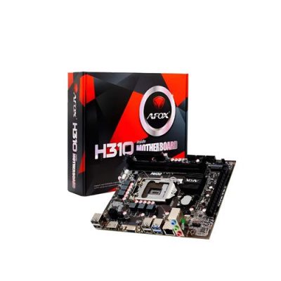 MAINBOARD AFOX MICRO ATX IH310C-MA6-V4 S1151 8va 9na DDR4, 4xSATA, 4xUSB2.0, 2XUSB3.0, HDMI, VGA, PCI-E, AUDIO