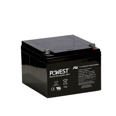 BATERIA SELLADA POWEST FL12260GS 12V 26AH