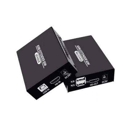 ADAPTADOR KIT EXTENSION ACTIVO HDMI WIRELESS HASTA 30mts. + CABLE ALIMENTACIÓN USB-C