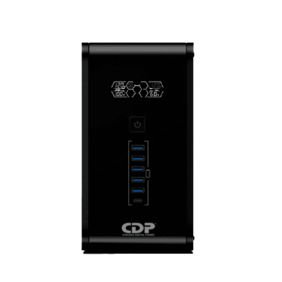 UPS CDP R-SMART751 DE 750VA 375W 10 TOMAS, 5xUSB3.0, 1XUSB-C CON LCD 120V