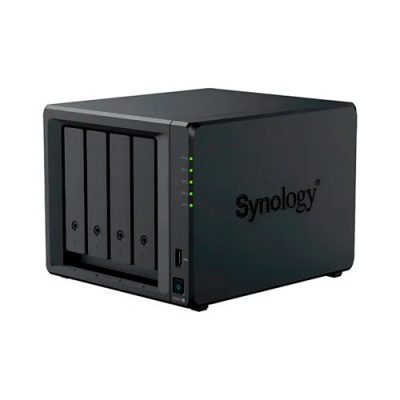 SERVIDOR NAS SYNOLOGY DS925+, 5xBAHÍAS 3.5″/2.5″ + 2xBAHÍAS M.2 2280 NVMe SSD, SATA, RAID 0 A 10, 2.0 GHz, 4 GB DDR4 , PUERTO USB, 2xLAN