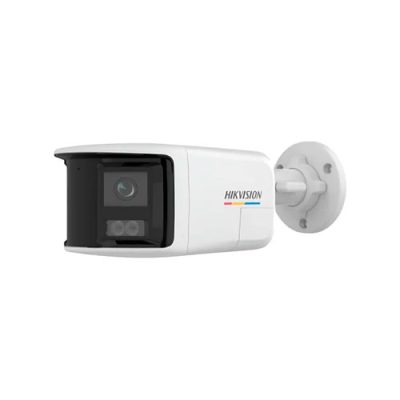 CAMARA IP DE VIGILANCIA HD TIPO BALA DOBLE LENTE 180° HIKVISION DS-2CD1T67G2HP-LIUF/SRB 6MP 2.8mm H.265+ DIA Y NOCHE COLORVU HIBRIDA AUDIO PoE IP67 (metal/plástico)