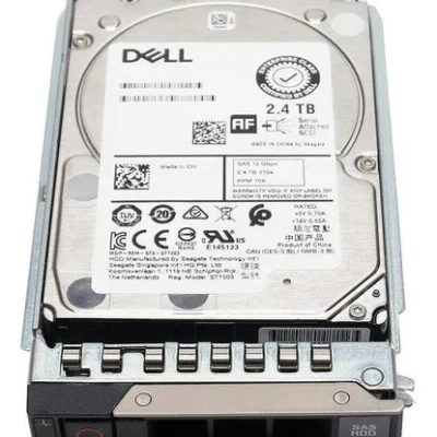 DISCO DURO DELL 1XK233-154 DE 2.4TB SAS PARA SERVIDOR 2.5″ 10K SFF 12G HOT PLUG