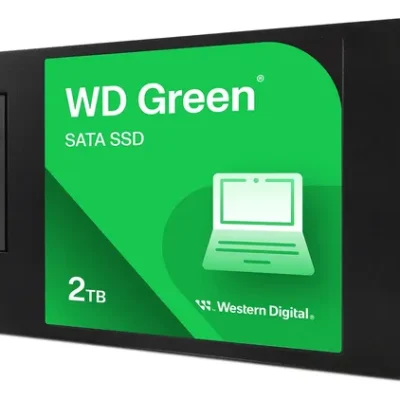 DISCO SOLIDO SSD WESTERN D. WDS200T2G0A DE 2TB SATA III 2.5″ 7mm GREEN