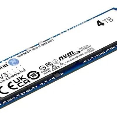 DISCO SOLIDO SSD KINGSTON SNV3S/4000G DE 4TB NVME M.2 2280