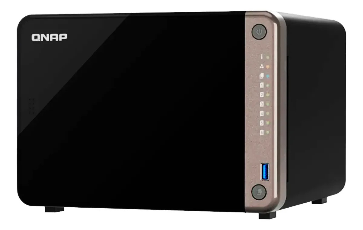 SERVIDOR NAS QNAP TS-AI642-8G-US 6xBAHIAS, SATA, QC 2.2GHz, DDR3 8GB,2 PUERTOS USB 3.0, 2 GIGABIT