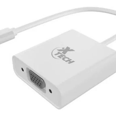 CABLE ADAPTADOR VIDEO XTECH XTC-551 USB-C A VGA HEMBRA