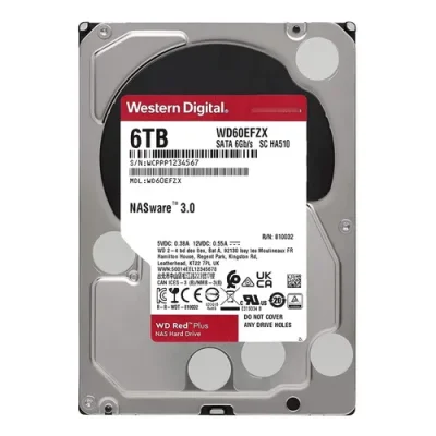 DISCO DURO WESTERN D. WD120EFGX DE 12TB PC STORAGE SATA 3.5″ RED. LLEGO 4 NUEVO