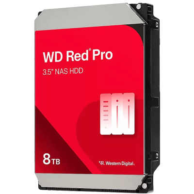 DISCO DURO WESTERN D. WD8005FFBX-SPCAKN0 DE 8TB PC STORAGE SATA 3.5″ RED PRO