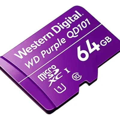MEMORIA MICRO-SD WESTERN D. WDD064G1P0C-85AEL0 DE 64GB PURPLE