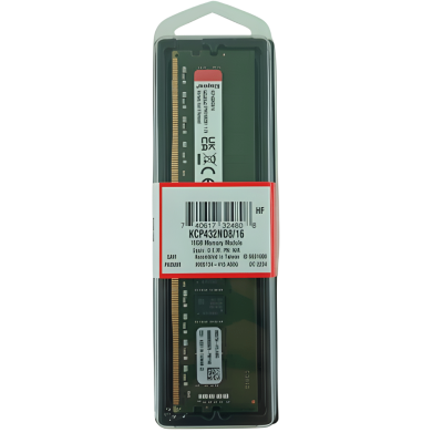 MEMORIA RAM KINGSTON KCP432ND8/16 DDR4 16GB PC4-25600 3200MHz LLEGO 2 NUEVO