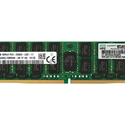 MEMORIA RAM HP 840759-091 DDR4 64GB 4DRX4 PC4-21300 2666MHz ECC REGISTERED LLEGO 3 / NUEVO