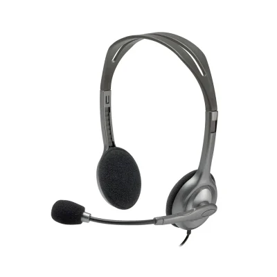 AURICULARES LOGITECH H111 CON MICROFONO Y CONTROL DE VOLUMEN CONECTOR 3.5mm