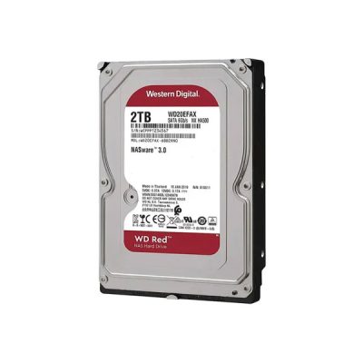 DISCO DURO WESTERN D. WD20EFAX DE 2TB PC STORAGE SATA 3.5″ RED