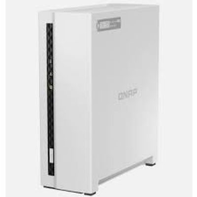 SERVIDOR NAS QNAP TS-133 1xBAHÍA, SATA, 1.8GHz, 2GB ON BOARD, PUERTOS USB, USB 3.2, 1GbE, 1XLAN