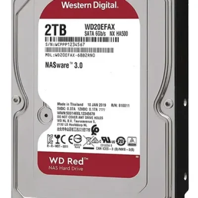 DISCO DURO WESTERN D. WD20EFAX DE 2TB PC STORAGE SATA 3.5″ RED