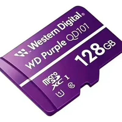 MEMORIA MICRO-SD WESTERN D. WDD128G1P0C-85AEL0 DE 128GB PURPLE