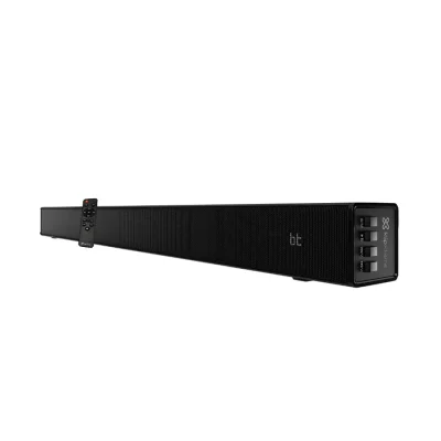 BARRA DE SONIDO KLIP XTREME KSB-001 HARMONIUM BLUETOOTH DE 100W 2.0 CON PUERTO USB, OPTICA DIGITAL, AUX 3.5mm Y HDMI ARC + CONTROL REMOTO