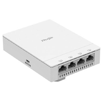 ACCESS POINT WIRELESS WIFI 6 RUIJIE REYEE RG-AP180 AX1800 DUAL BAND MU-MIMO 2×2 GIGABIT SOPORTA PoE+ + 4GBT DL BT MONTAJE EN PARED