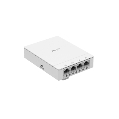 ACCESS POINT WIRELESS WIFI 6 RUIJIE REYEE RG-AP180 AX1800 DUAL BAND MU-MIMO 2×2 GIGABIT SOPORTA PoE+ + 4GBT DL BT MONTAJE EN PARED
