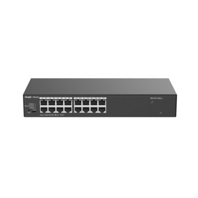 SWITCH RUIJIE REYEE RG-ES116G-L DE 16 PUERTOS GIGABIT METALICO RACKEABLE