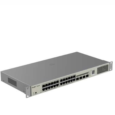 CLOUD SWITCH RUIJIE REYEE RG-NBS3100-24GT4SFP-V2 ADMINISTRABLE L2 DE 24 PUERTOS GIGABIT + 4 PUERTOS SFP RACKEABLE