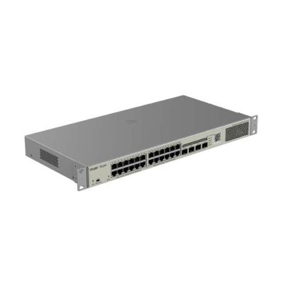 CLOUD SWITCH RUIJIE REYEE RG-NBS3100-24GT4SFP-V2 ADMINISTRABLE L2 DE 24 PUERTOS GIGABIT + 4 PUERTOS SFP RACKEABLE